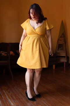 Vestido Universo Amarillo