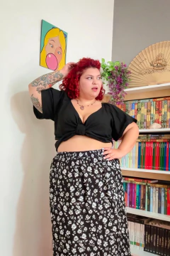 Falda Aurora en internet
