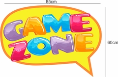 Adesivo de Parede Game Zone Espaço Kids e Brinquedoteca - comprar online