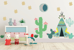 Adesivo decorativo Elementos - Oca Cactus