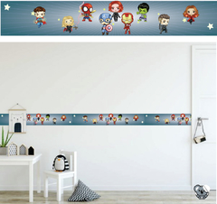 Faixa Decorativa Vingadores Cute Baby