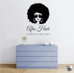Adesivo Decorativo para Salão Afro Hair