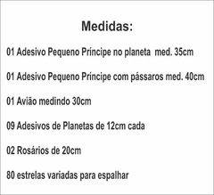 Adesivo de Parede Pequeno Príncipe Aquarelado Boho na internet