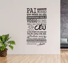 Adesivo Oração do Pai Nosso