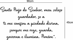 Adesivo de Parede Galho Cerejeira Oração Santo Anjo na internet