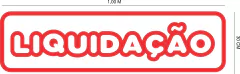 Adesivo para Vitrine Liquidação Lojas Shopping Sale - comprar online