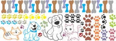 Adesivo de Parede para Pet Shop