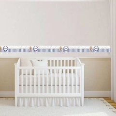 Faixa Decorativa Urso Príncipe - Adesivo De Parede - comprar online