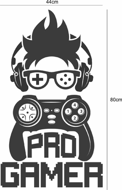 Adesivo Parede Pró Gamer Decoração Games - comprar online