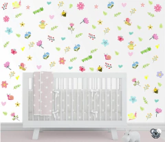 Adesivo de Parede Infantil Jardim Encantado