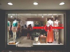 Adesivo de Vitrine Laço de Natal