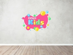 Adesivo de Parede Escolar Espaço Kids e Brinquedoteca