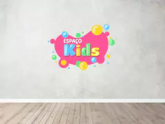 Adesivo de Parede Escolar Espaço Kids e Brinquedoteca