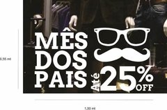 Adesivo Para Vitrine Dia Dos Pais 