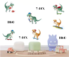 Adesivo de Parede Dinossauros 