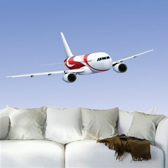 Adesivo Decorativo de Parede Avião Boeing