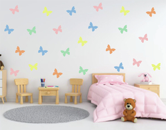 Adesivo Decorativo Borboletas Aleatórias - comprar online