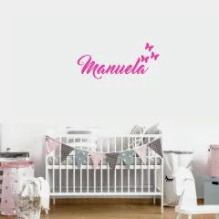 Adesivo de Parede Nome de meninas