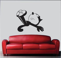Adesivo de Parede para Sala Gato Felix