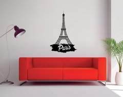 Adesivo De Parede Torre Eiffel Paris