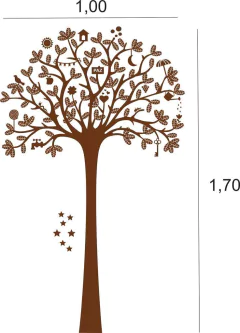 Adesivo de Parede Árvore dos Sonhos