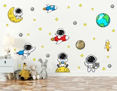 Adesivo de Astronautas