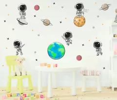 Adesivo Infantil Astronauta