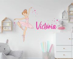 Adesivo De Parede Bailarina