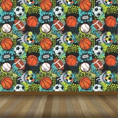 Papel de Parede Bolas de Esportes Diversos