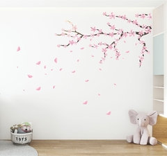 Adesivo de Parede Flor de Cerejeira Blossom Sakura - comprar online