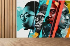 Papel de Parede Painel Consciência Negra