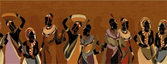 Papel de Parede Painel Cultura Negra Africana Acestralidade