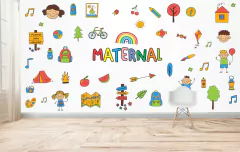 Adesivo Para Escolas Creches Escolinhas Maternal