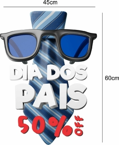 Adesivo de Vitrine Dia dos Pais Decoração de Vitrines - comprar online