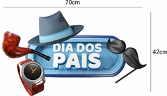 Adesivo de Vitrine Dia dos Pais Mês dos Pais - comprar online