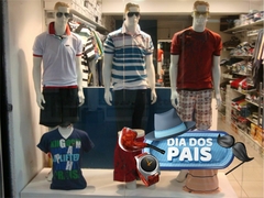 Adesivo de Vitrine Feliz Dia dos Pais