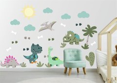 Adesivo de Parede Infantil Dinossauros