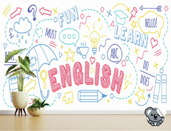 Papel de Parede para Escola de Inglês