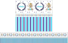 Faixa Decorativa Urso Príncipe Azul Claro