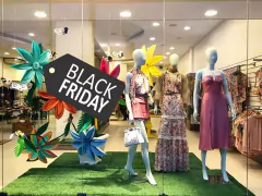 Adesivo Decorativo Black Friday Decoração de Lojas