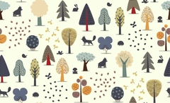 Papel de Parede Painel Floresta Infantil - comprar online
