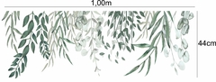 Adesivo de Parede Folhagem Jardim Floral Floresta - comprar online