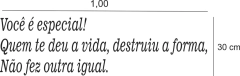 Kit adesivo com 3 frases para salão - comprar online