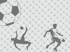 Papel de Parede Futebol Jogador e Bola