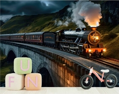 Papel de Parede Harry Potter Expresso Hogwarts 2