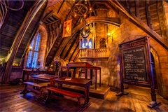 Papel de Parede Hogwarts Harry Potter - comprar online