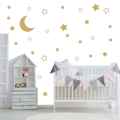 Adesivos Lua Estrelas