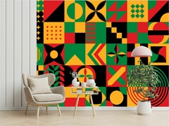 Papel de Parede Cultura Negra Mandalas Africanas