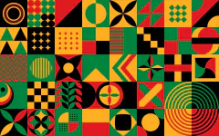 Papel de Parede Cultura Negra Mandalas Africanas - comprar online