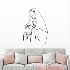 Adesivo de Parede Virgem Maria Mãe de Jesus